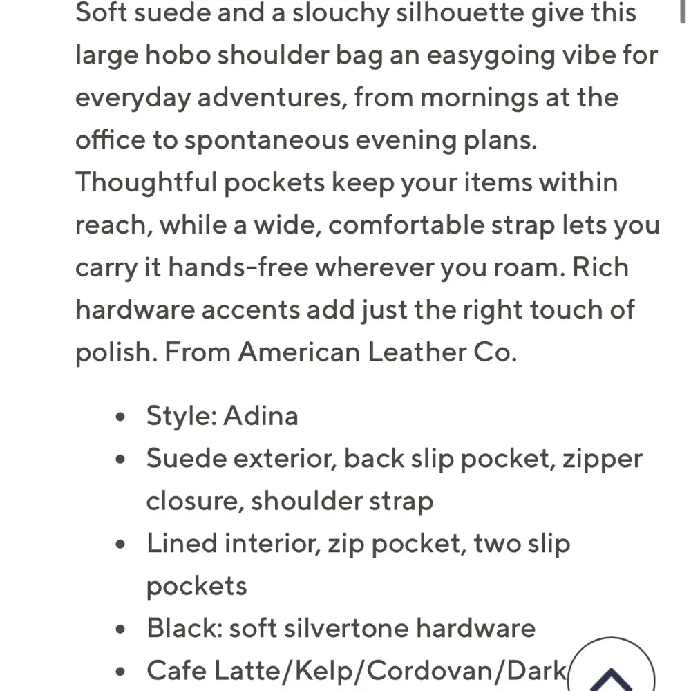 American Leather Co. Adina Hobo - Picture 11 of 12